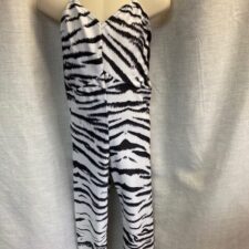 Zebra catsuit