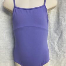 Pale purple leotard with double bow back