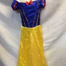 Snow White satin gown