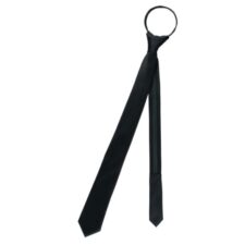Black narrow tie