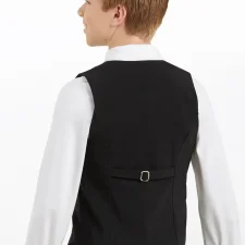 Black dance waistcoat