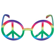 Peace sign glasses