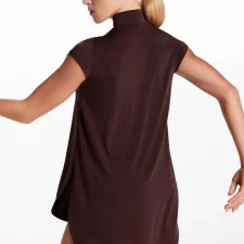 Purple high neck over dress (undergarment needed)