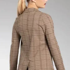 Plaid blazer