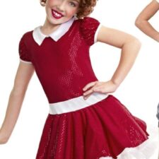 Annie red dress tutu skirt