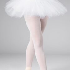 White practice tutu skirt