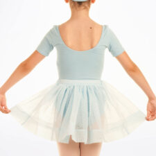 Spotty voile ballet skirt
